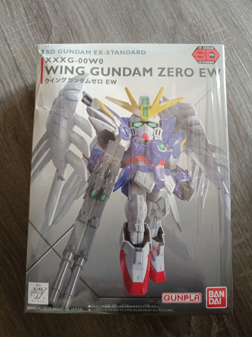 Wing Gundam Zero EW (Category: Gundam Model Kits) located in Singapore. Submitted by apparelapparel (Listing ID 1265343325, Image 1). Description: .