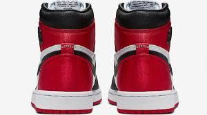 Womens air jordan 1 retro high satin black clearance toe