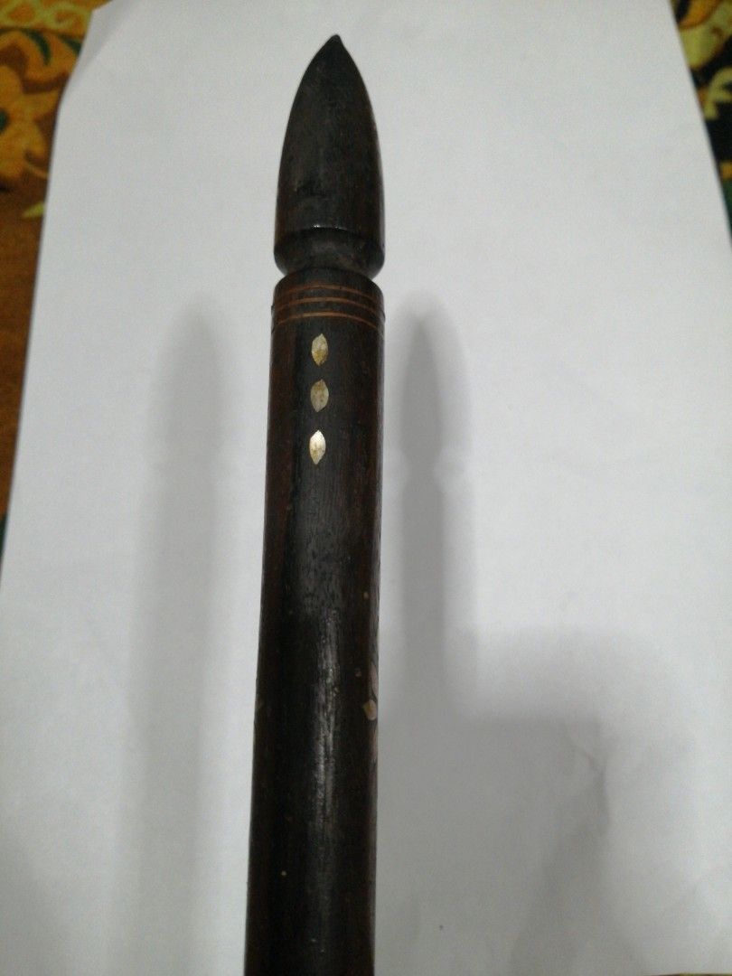 Wood teachers pointers antique (Category: Vintage Collectibles) located in Dasmarinas. Submitted by bernardben (Listing ID 1265508076, Image 2). Description: Rare teachers pointers made of kamagong wood. Examples are at the last photo..