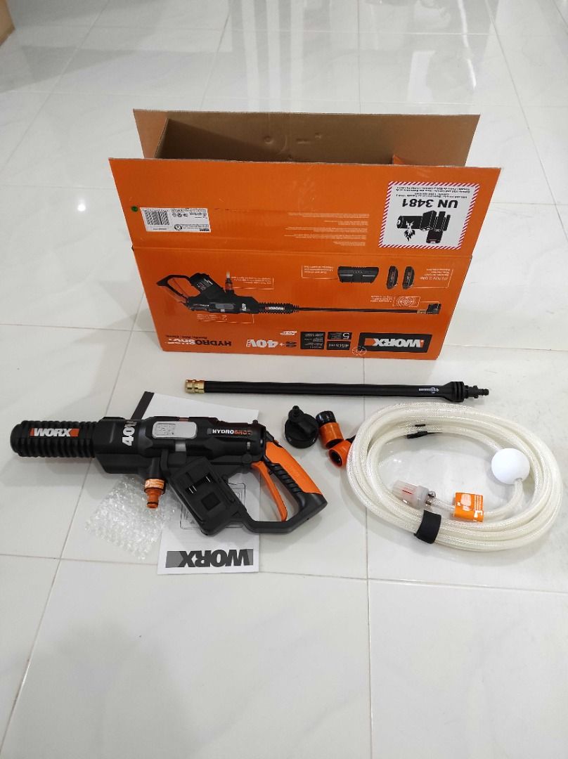 Worx 40v hydroshot best sale portable power cleaner wg644
