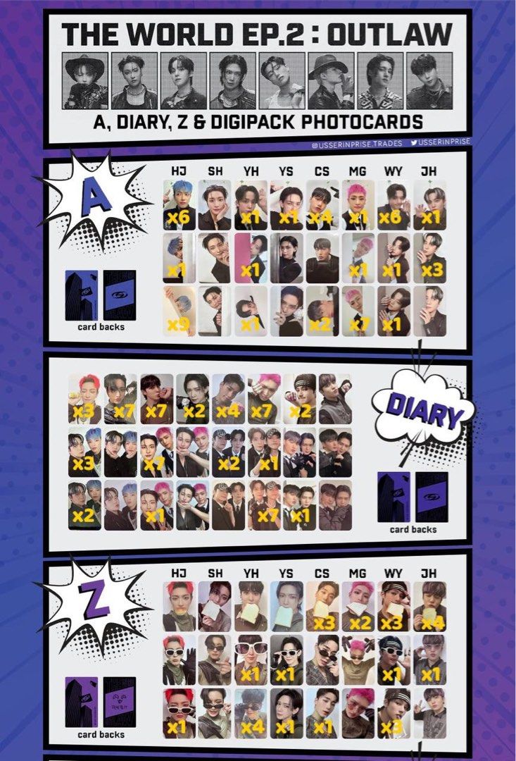 WTS ATEEZ BOUNCY ALBUM PCS, Toys & Collectibles, Fan Merchandise