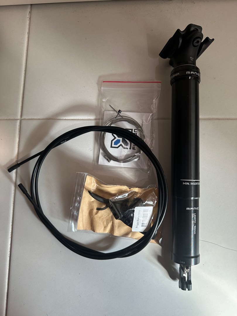 Xfusion Manic Dropper post, Sports Equipment, Bicycles & Parts, Parts ...