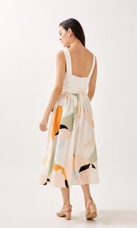 [XS] Love Bonito Flare Midi Skirt
