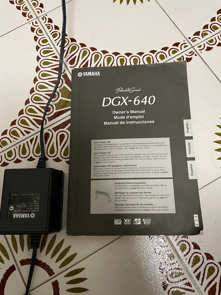 Yamaha DGX-640, Hobbies & Toys, Music & Media, Musical Instruments on ...