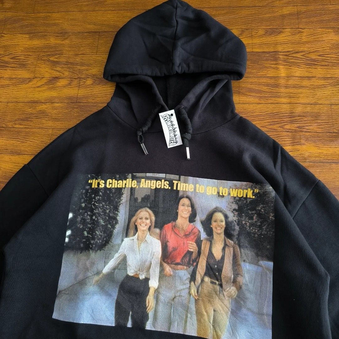 ZARA CHARLIE S ANGELS HOODIE ORIGINAL MOVIE SERIAL TV