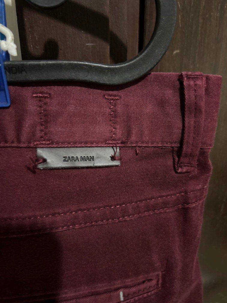 Burgundy Trousers - Buy Burgundy Trousers online in India