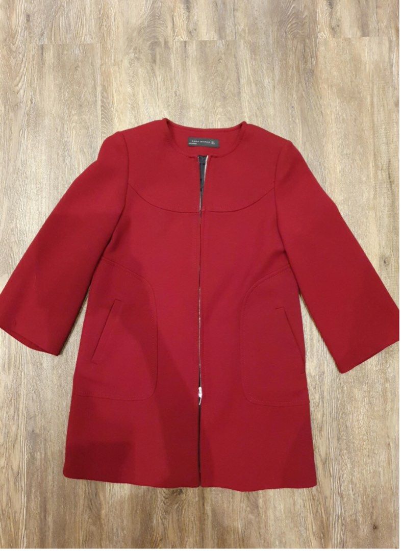 Zara Red Coat