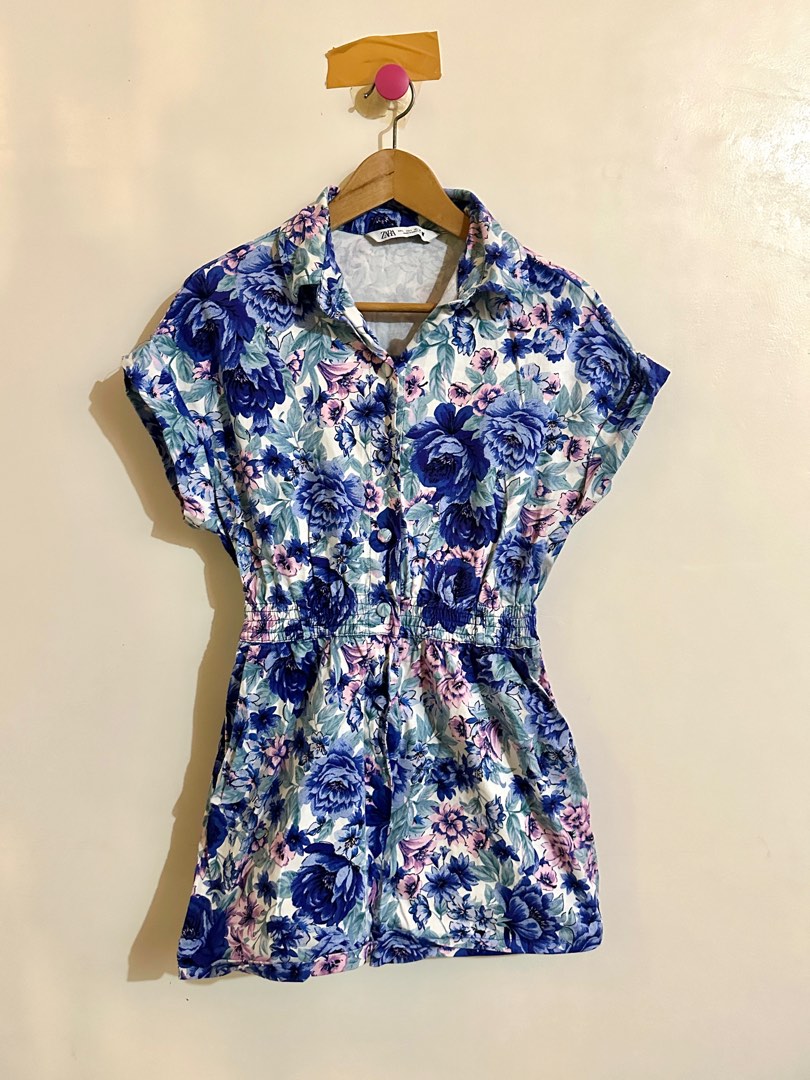 Zara romper, Women's Fashion, Dresses & Sets, Rompers on Carousell