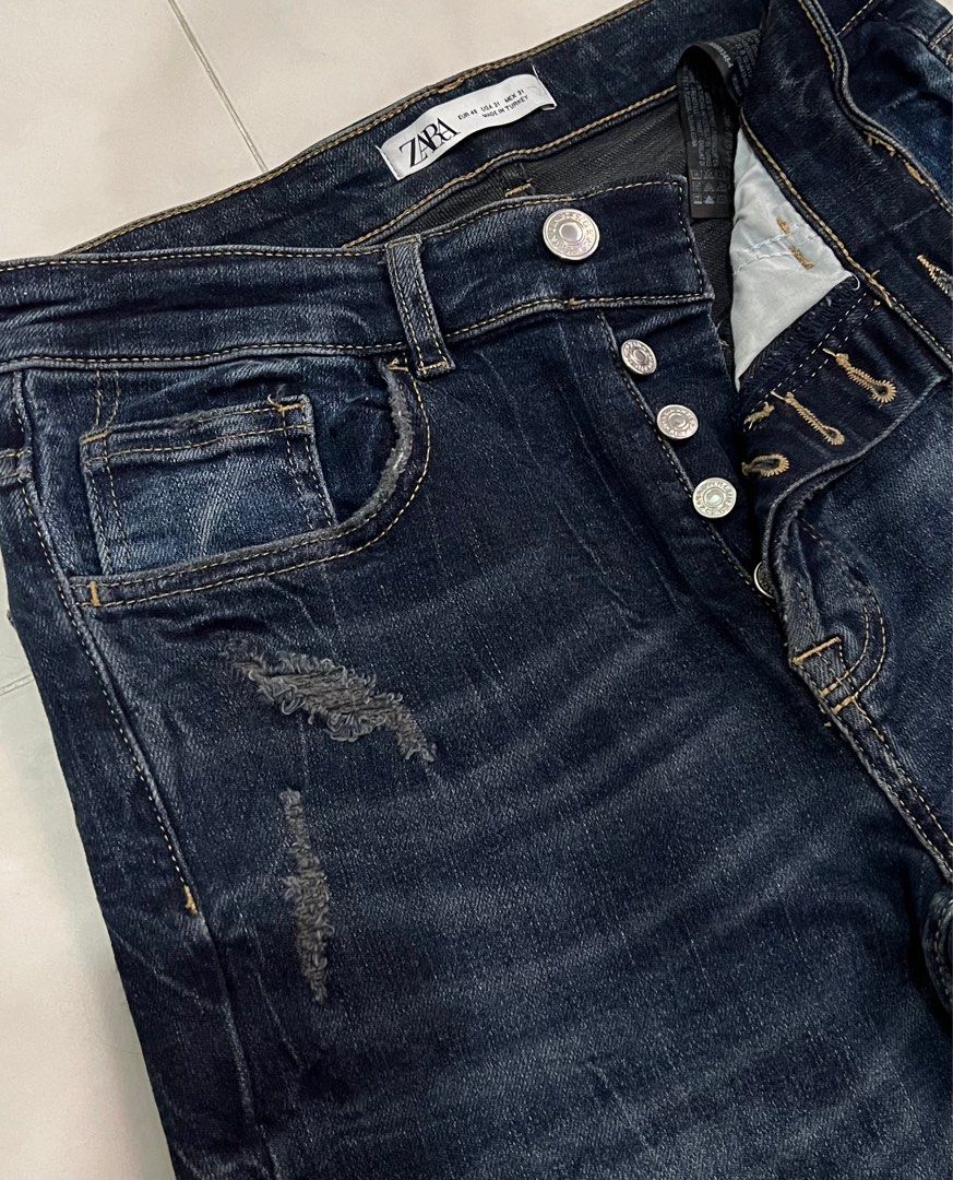 Zara skinny jeans Men s Fashion Bottoms Jeans on Carousell
