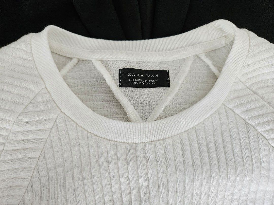 White jumper clearance zara