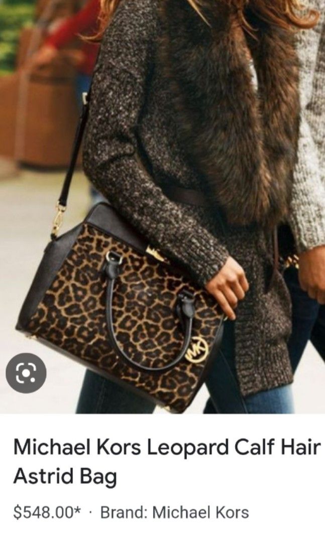 Michael kors leopard handbag online