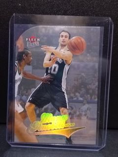 2004-05 Fleer Ultra Platinum Medallion #174 Manu Ginobli