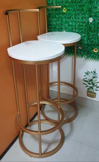 吧櫈吧椅2張(長闊34×櫈高75/全高97cm)冇盒