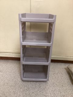 4-Level Stackable Storage Shelf / Container / Shoe Rack
