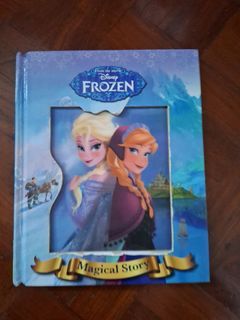 Set of 2 Disney Frozen Fever My Busy Book Storybook 12 Figurines Play Mat  for sale online
