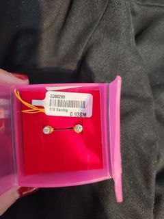 916 gold earing