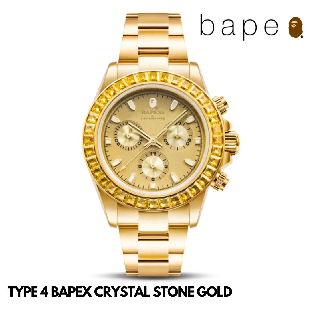 A BATHING APE TYPE 4 BAPEX M (42mm)-