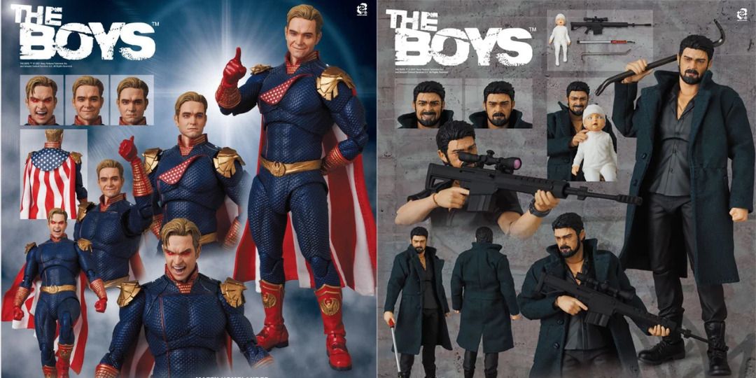 全新Mafex The Boys Homelander & William 