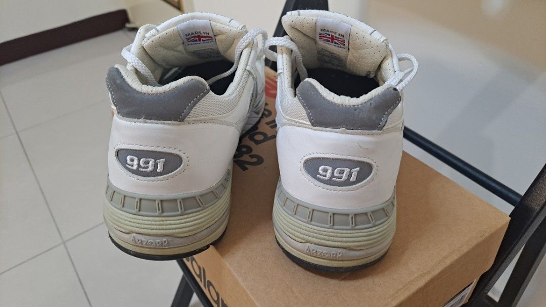 New balance 991whi clearance