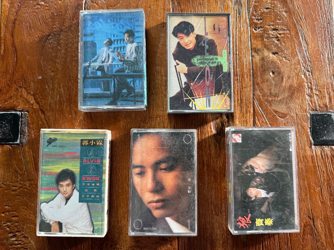 男歌星錄音帶 Raidas/黎明/郭小霖/李克勤/齊秦, 興趣及遊戲, 音樂、樂器 & 配件, 音樂與媒體 - CD 及 DVD ...