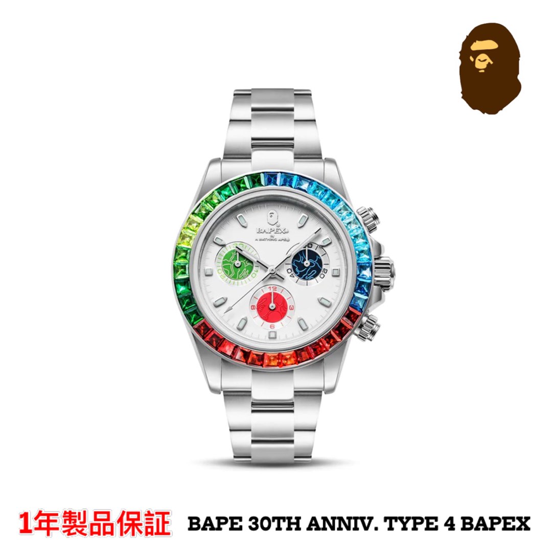 BAPE 30TH ANNIV. TYPE 4 BAPEX M