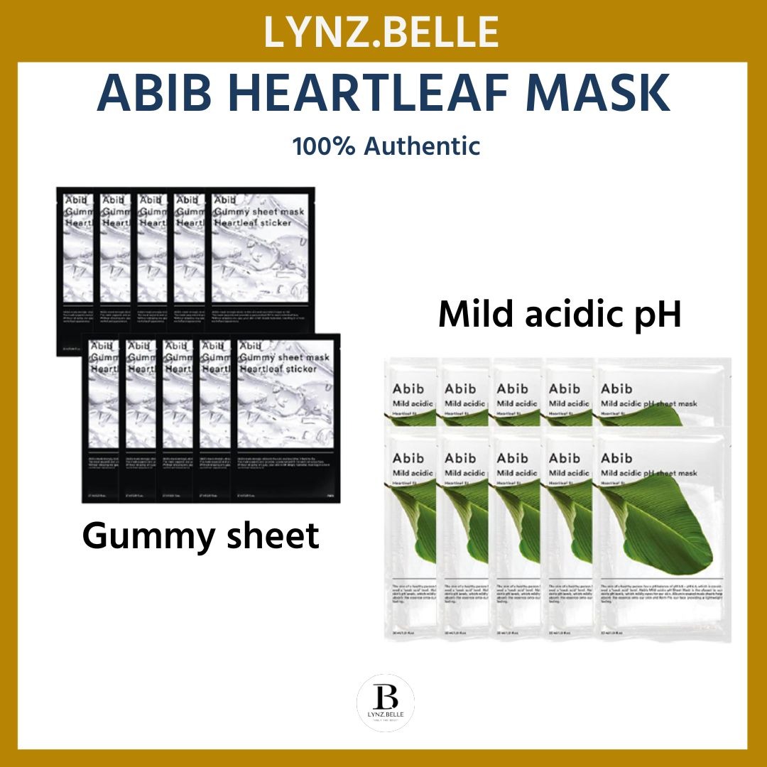 ABIB Heartleaf Gummy Mask / Mild Acidic pH Mask, Beauty & Personal Care