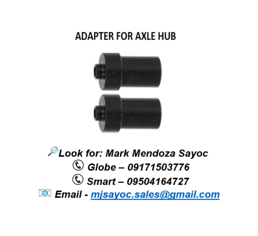 ADAPTER FOR AXLE HUB, Commercial & Industrial, Construction Tools ...