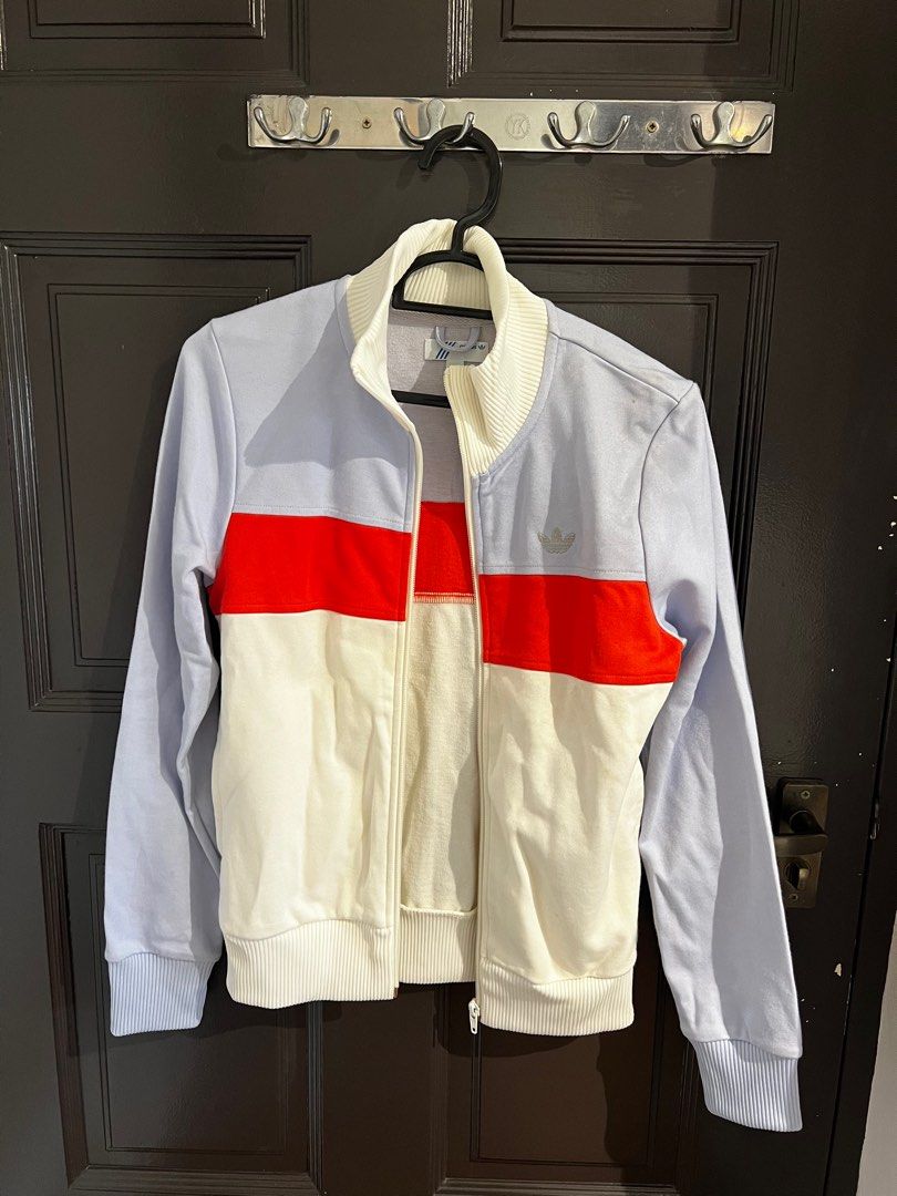 Adidas jacket with zipper pockets top