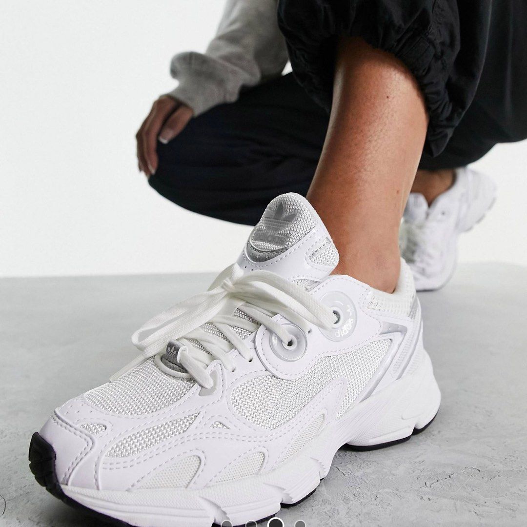 Adidas Originals Astir Trainers in Triple White Men s Fashion