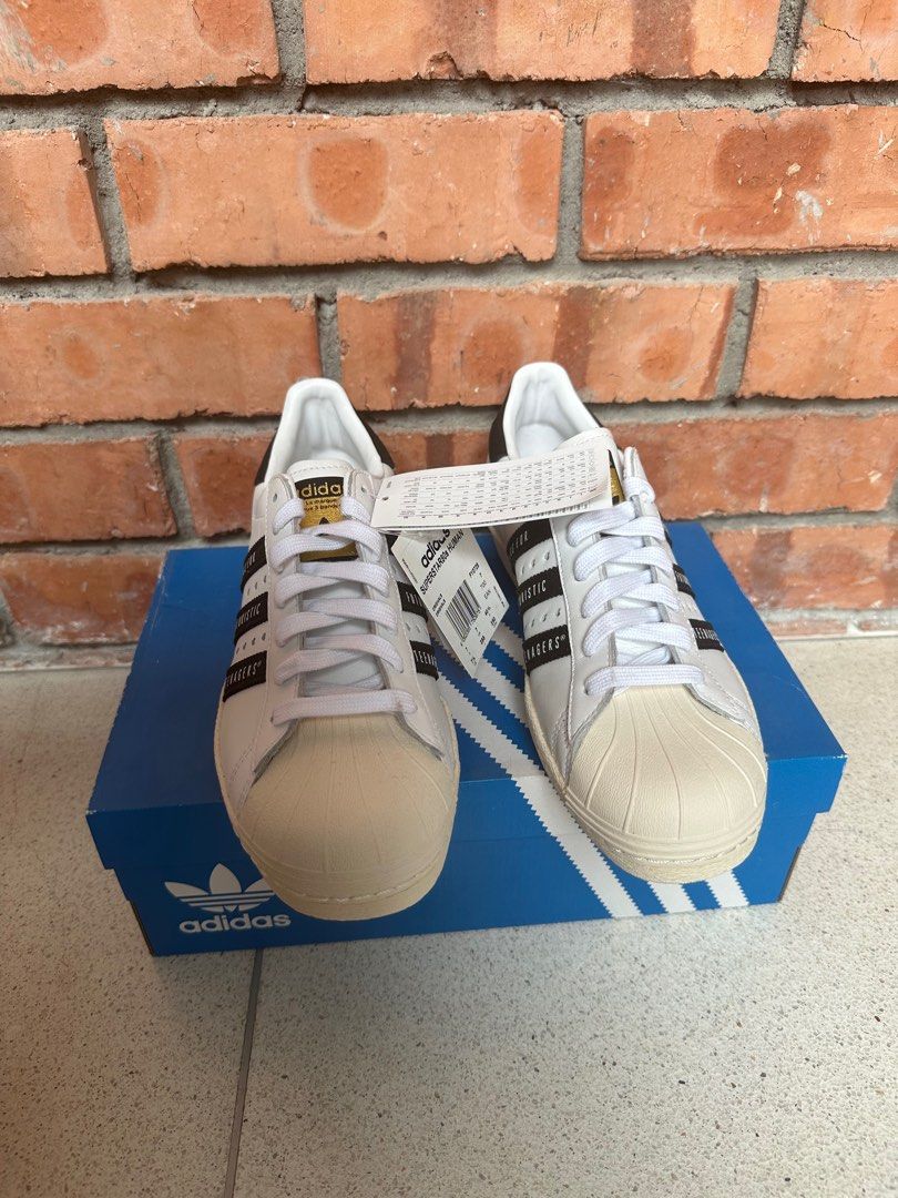 adidas gazelle silver green womens Adidas x Human Made Mens Superstar 80s Shoes main image 1