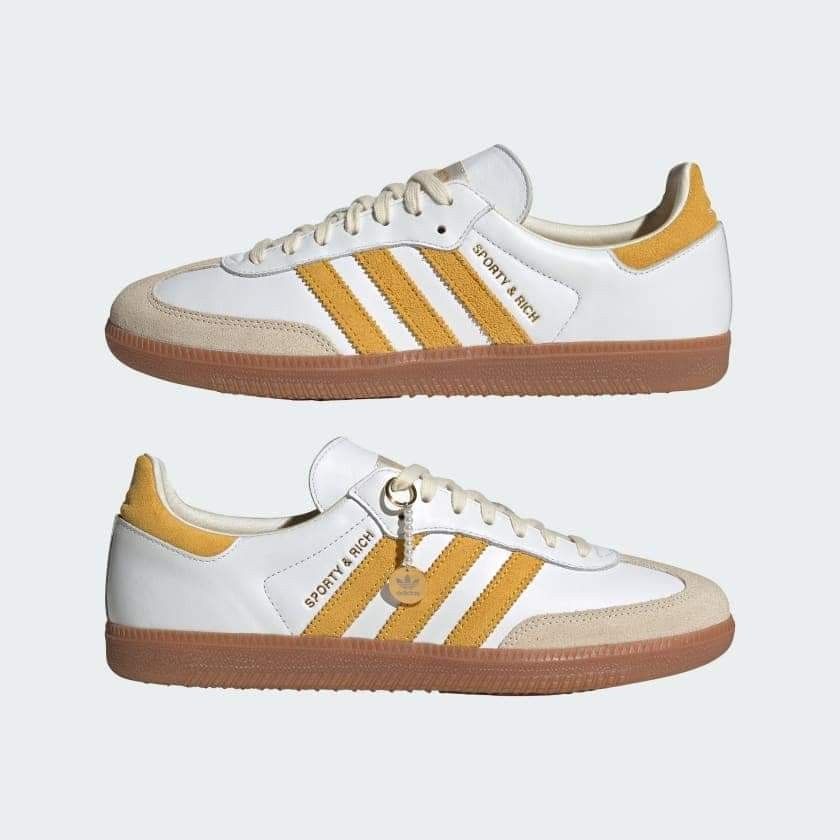 Adidas Samba X Sporty and Rich Bold Gold Women s Fashion