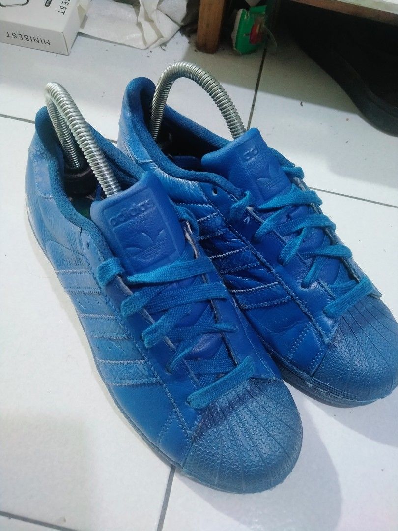 Adidas superstar best sale bold blue 39