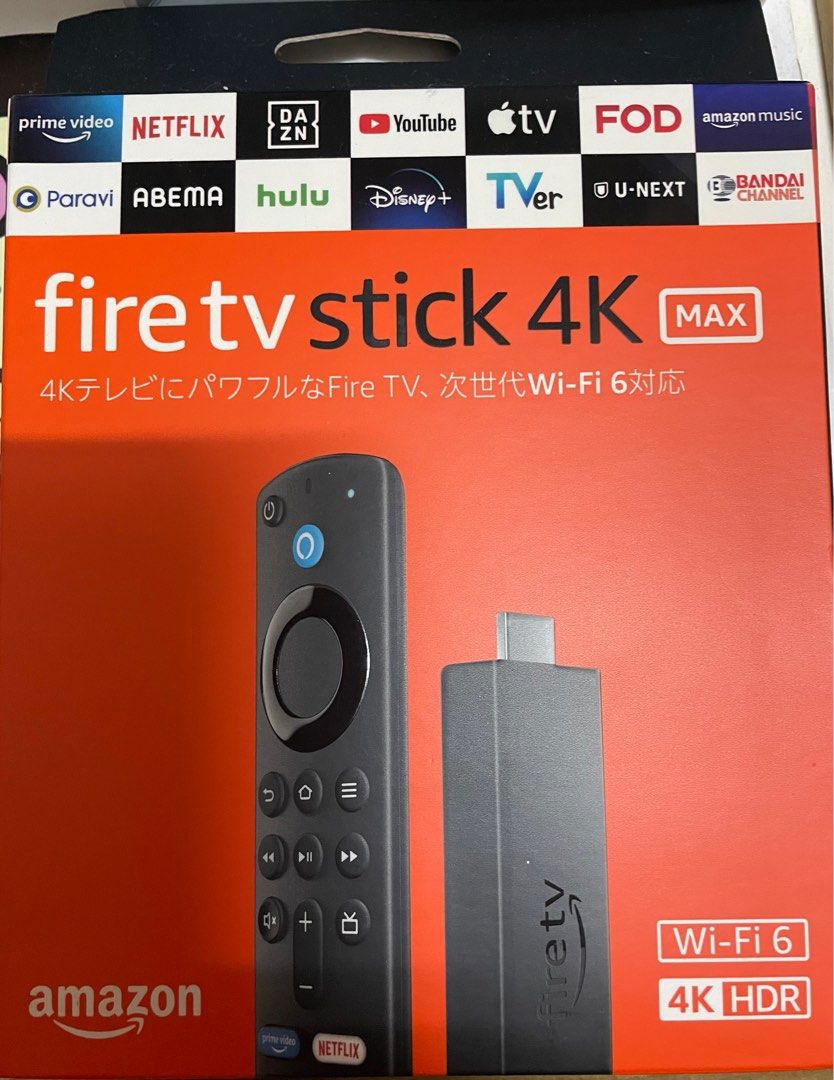 Amazon Firetv stick 4K Max, 家庭電器, 電視& 其他娛樂, 串流媒體及