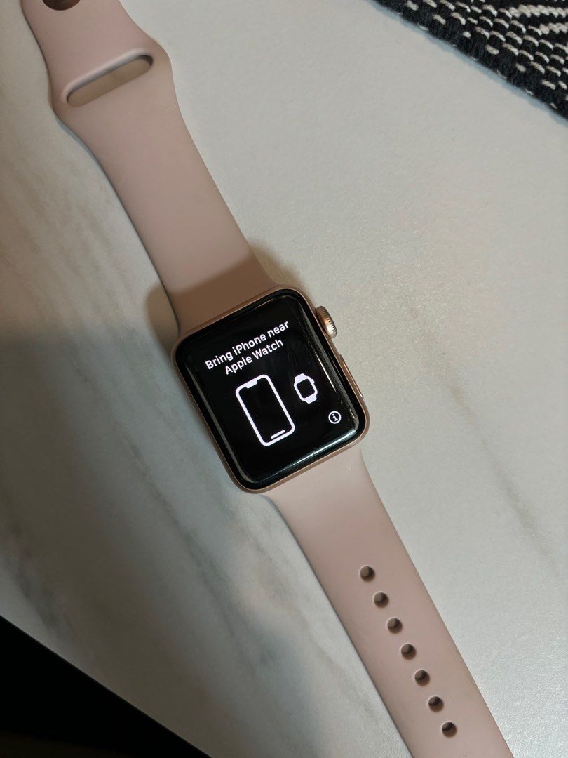 Apple watch series 3 gps only pink sand best sale