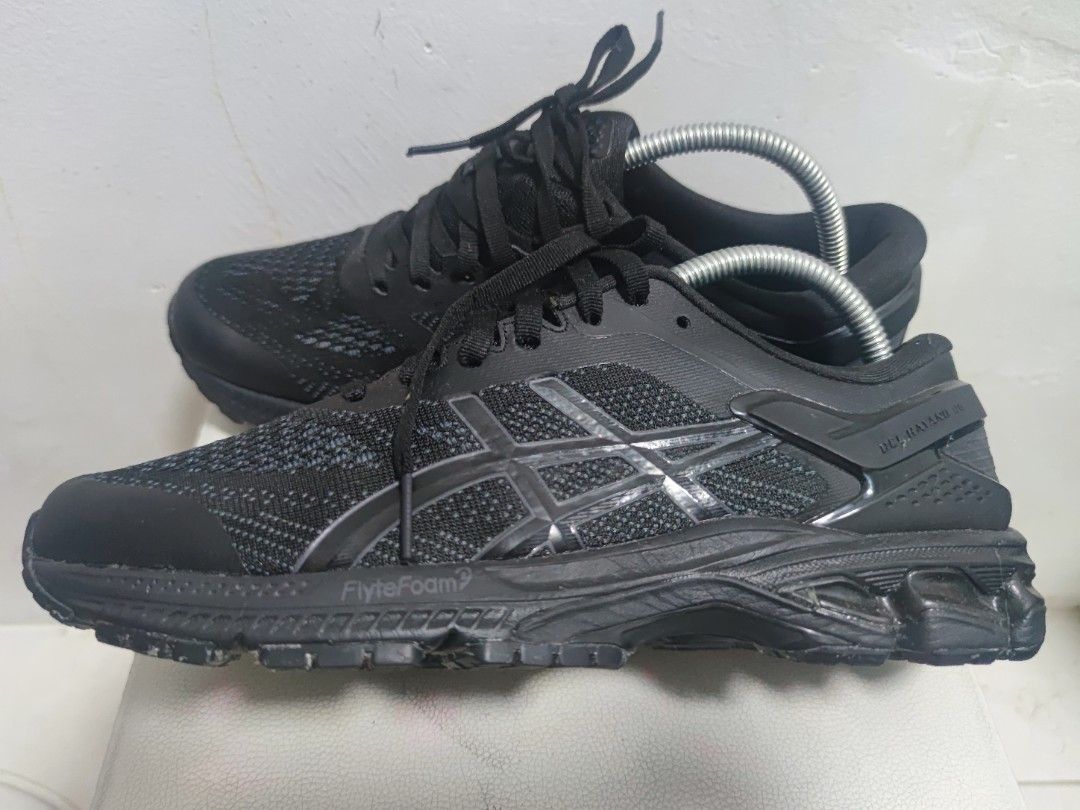 asics gel kayano 26 all black