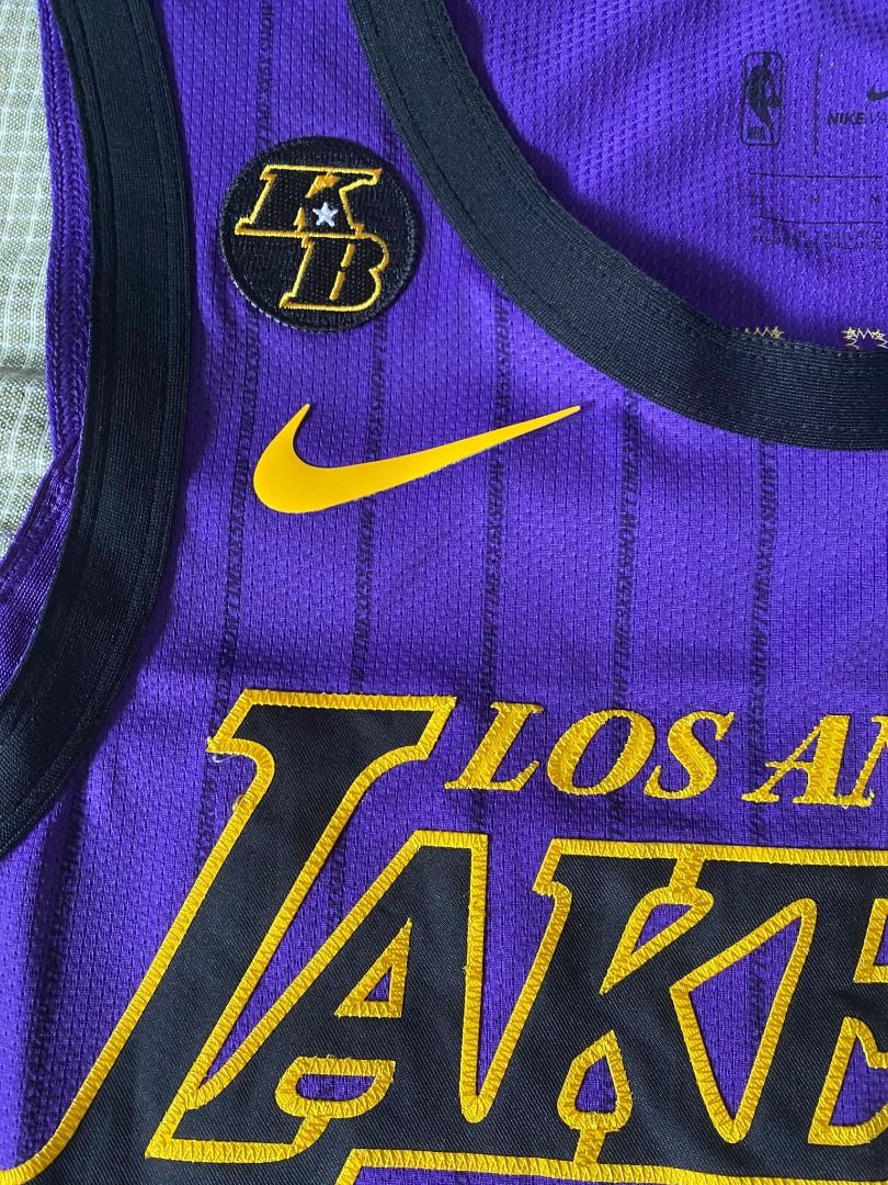AU Kobe Bryant Lakers Nike NBA authentic basketball Jersey Men s