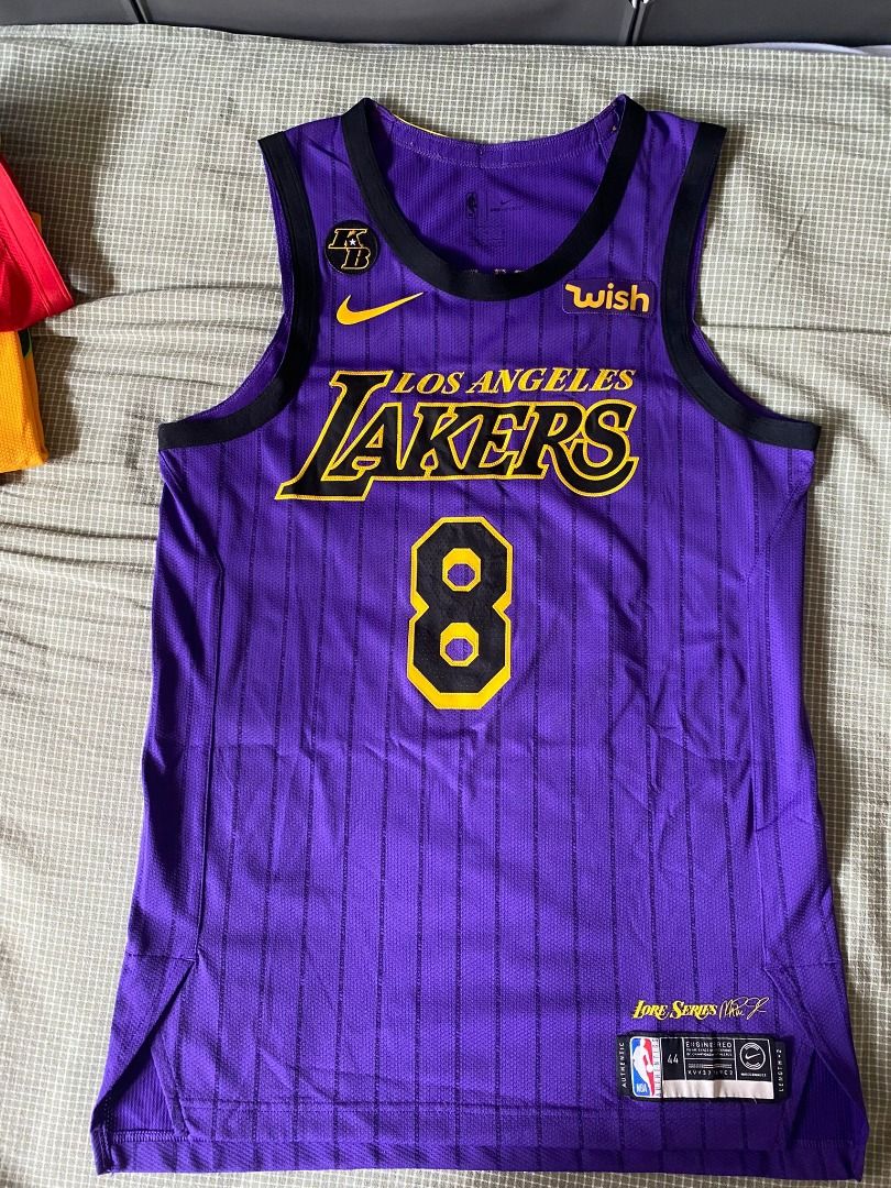 AU Kobe Bryant Lakers Nike NBA authentic basketball Jersey Men s
