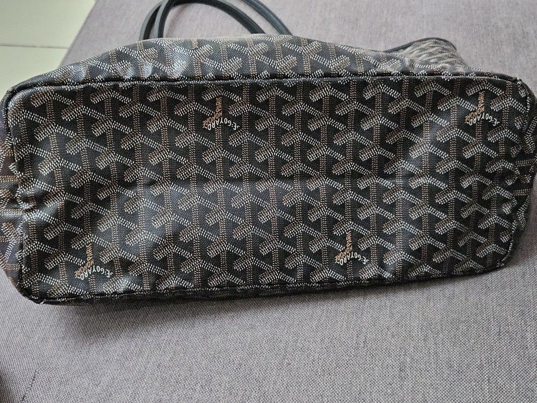 AUTHENTIC Goyard St. Louis PM Black PREOWNED (WBA324) – Jj's Closet, LLC