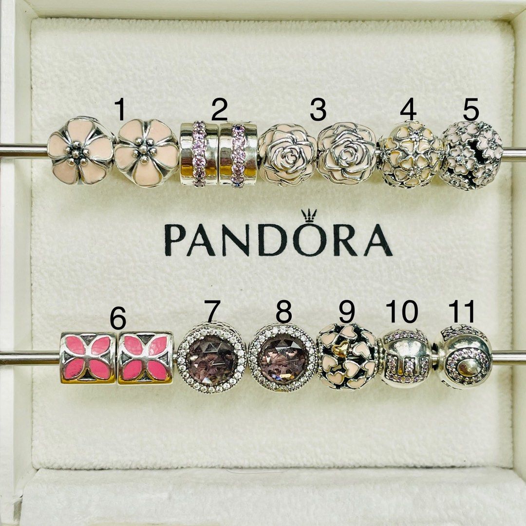 Pandora pink bracelet with 5 pcs charms | Pulseiras fofas, Braceletes  pandora, Joias