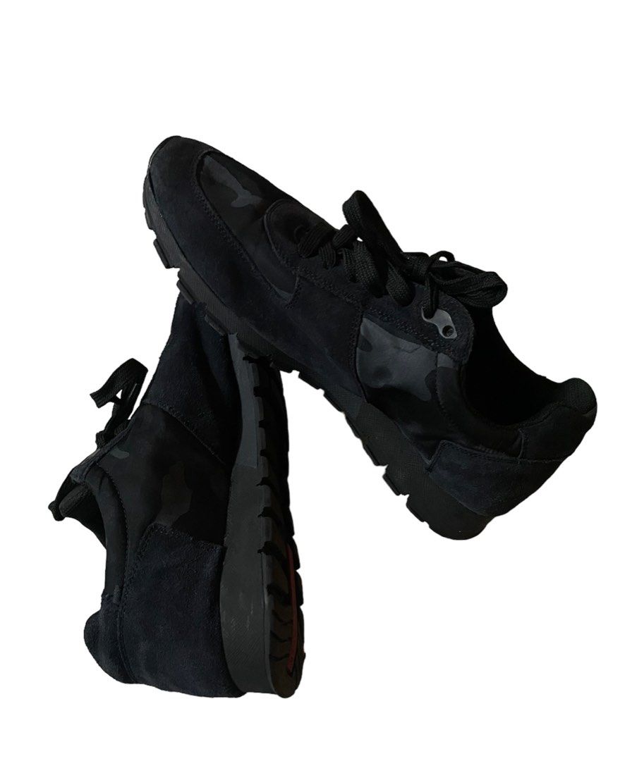 Prada runners camo blue store