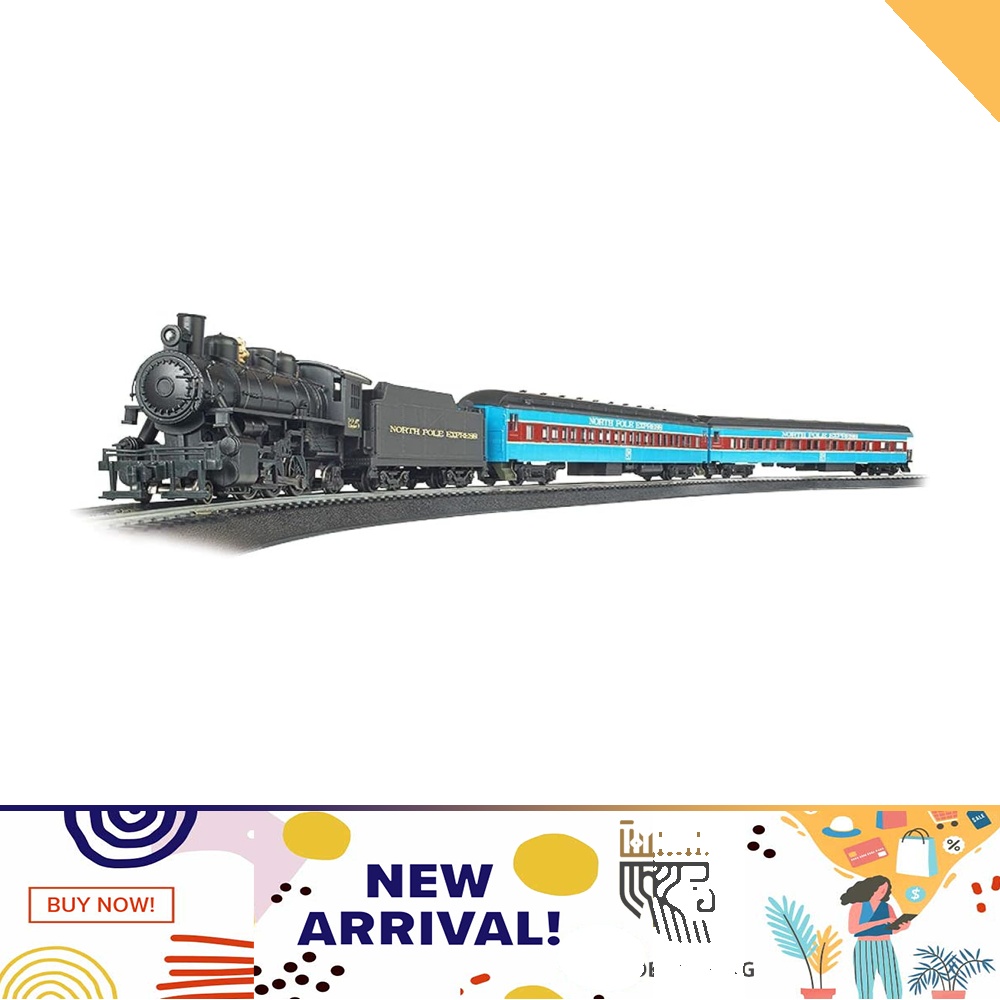 Bachmann north pole express train set sales