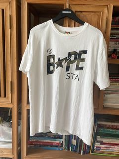 二手日潮」Bape 迷彩流星STA短袖 L 綠迷彩