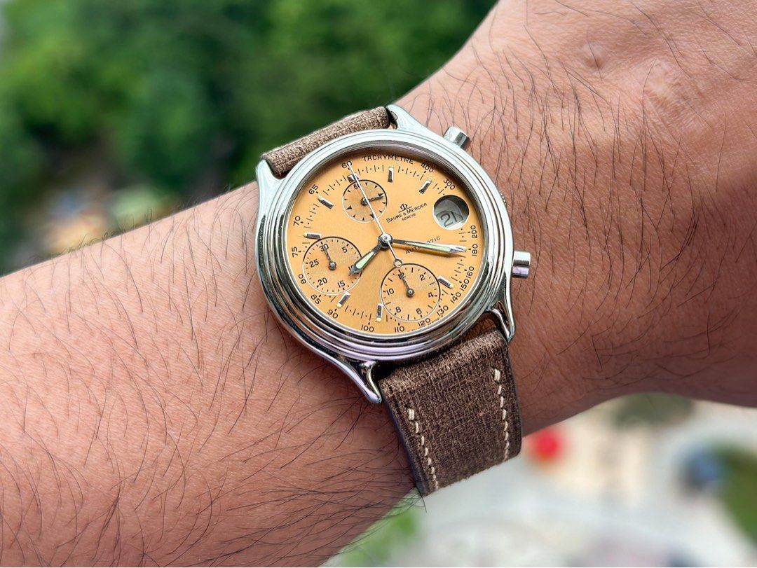 Baume mercier baumatic hot sale chronograph