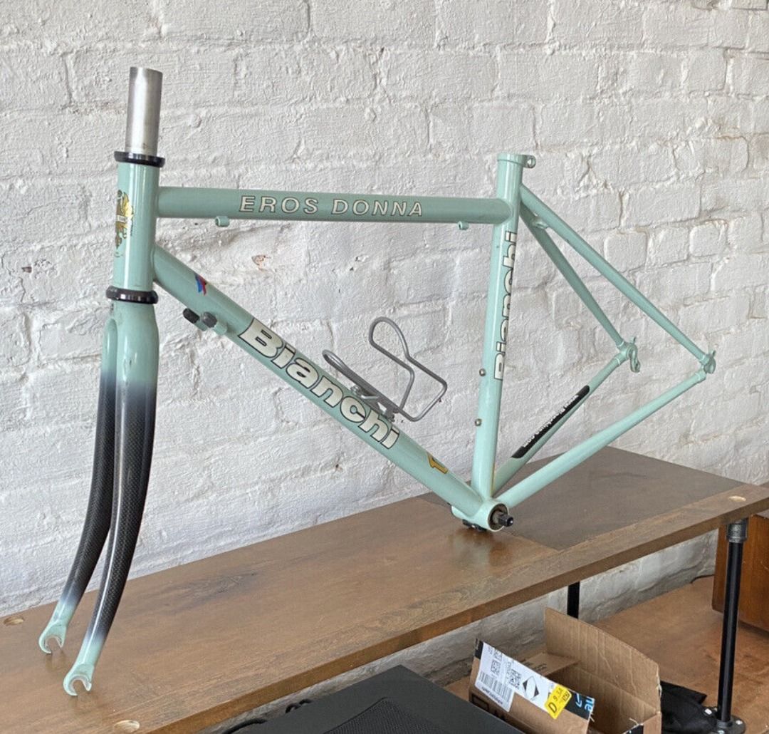 Bianchi top steel frame
