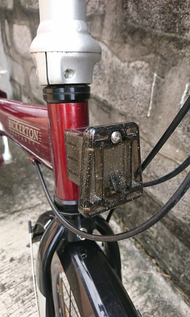 RUSH Bickerton MK1 Junction Glossy Cherry Red Disc Break Front  