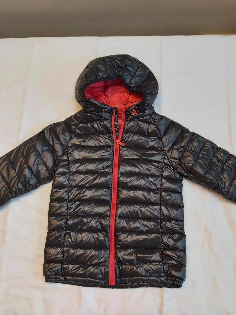 Red ladies sales puffer jacket