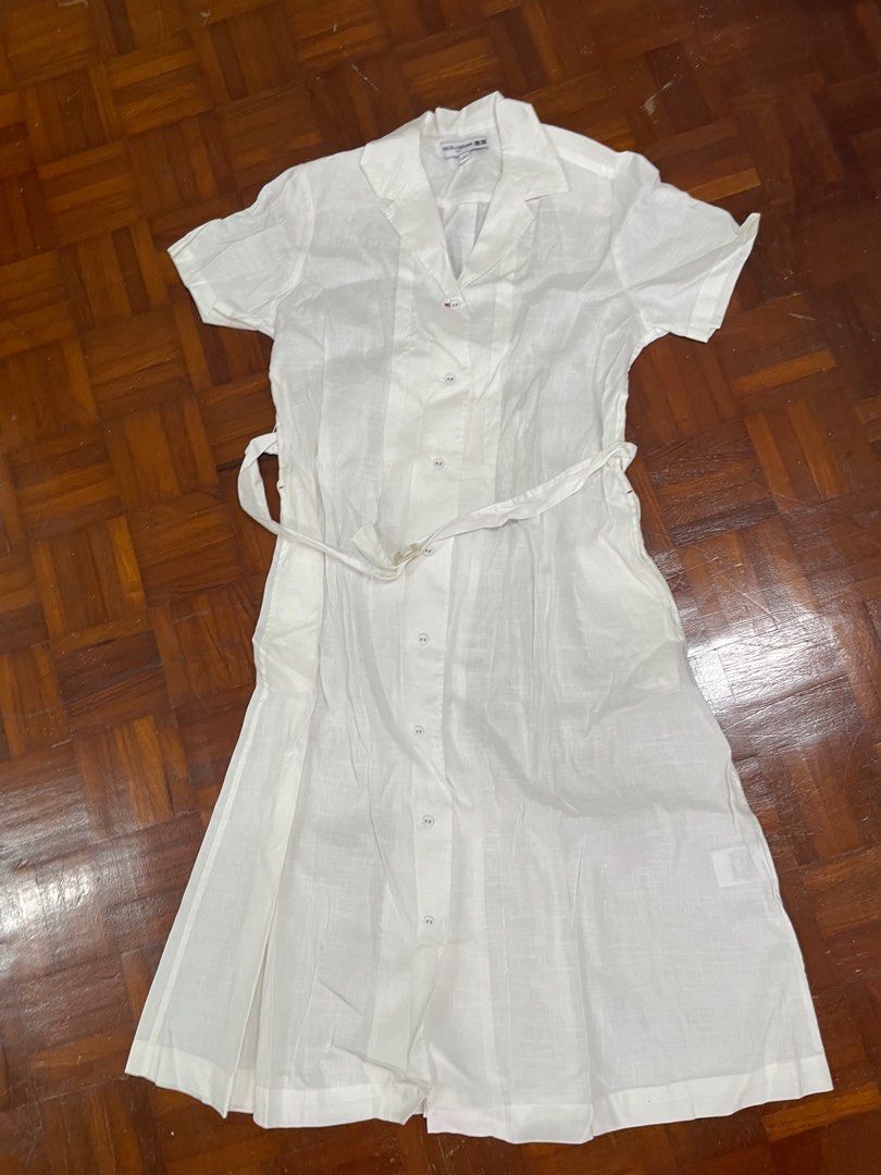 chinese dress ladies Short shirt dress with waist tie