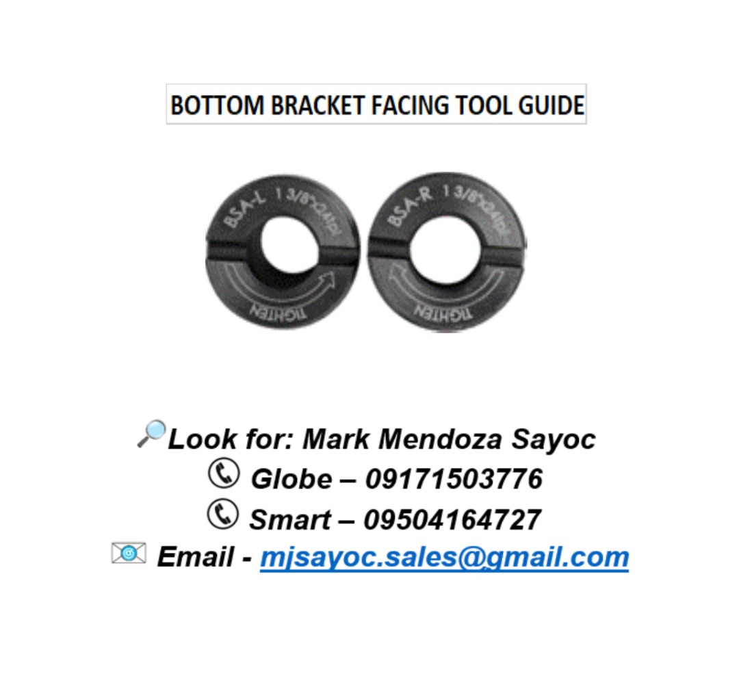 BOTTOM BRACKET FACING TOOL GUIDE, Commercial & Industrial, Construction