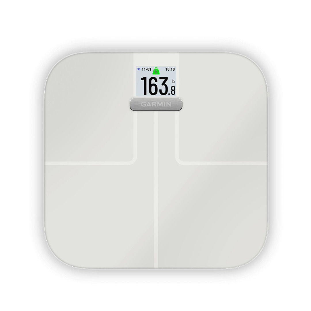 Brand New Garmin Index S2 Sleek Weighing Scale Body Mass Index Body Fat Percentage Skeletal