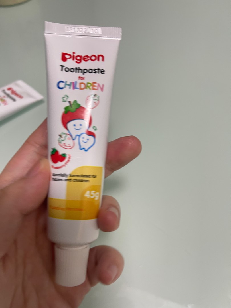 Brand new pigeon toothpaste for children, Babies & Kids, Bathing